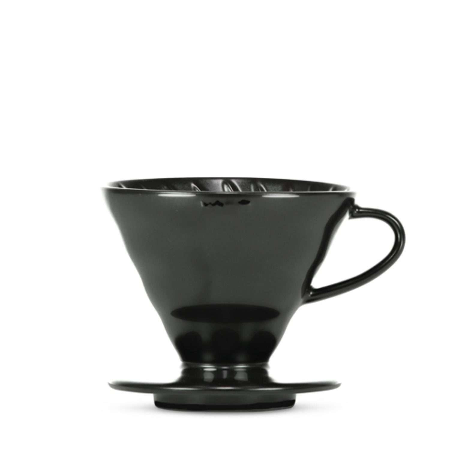 V60 02 Coador - Cerâmica Preto Hario 1 KDC 02 B 2