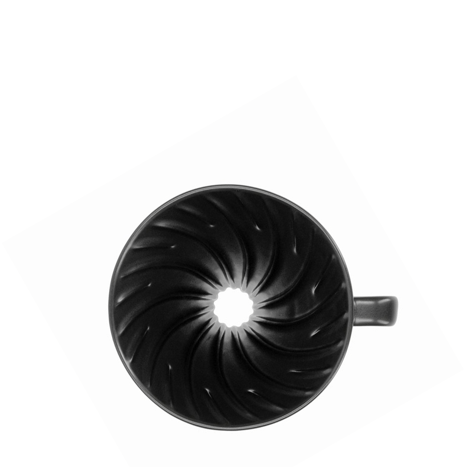 V60 02 Coador - Cerâmica Preto Hario 2 KDC 02 B 3