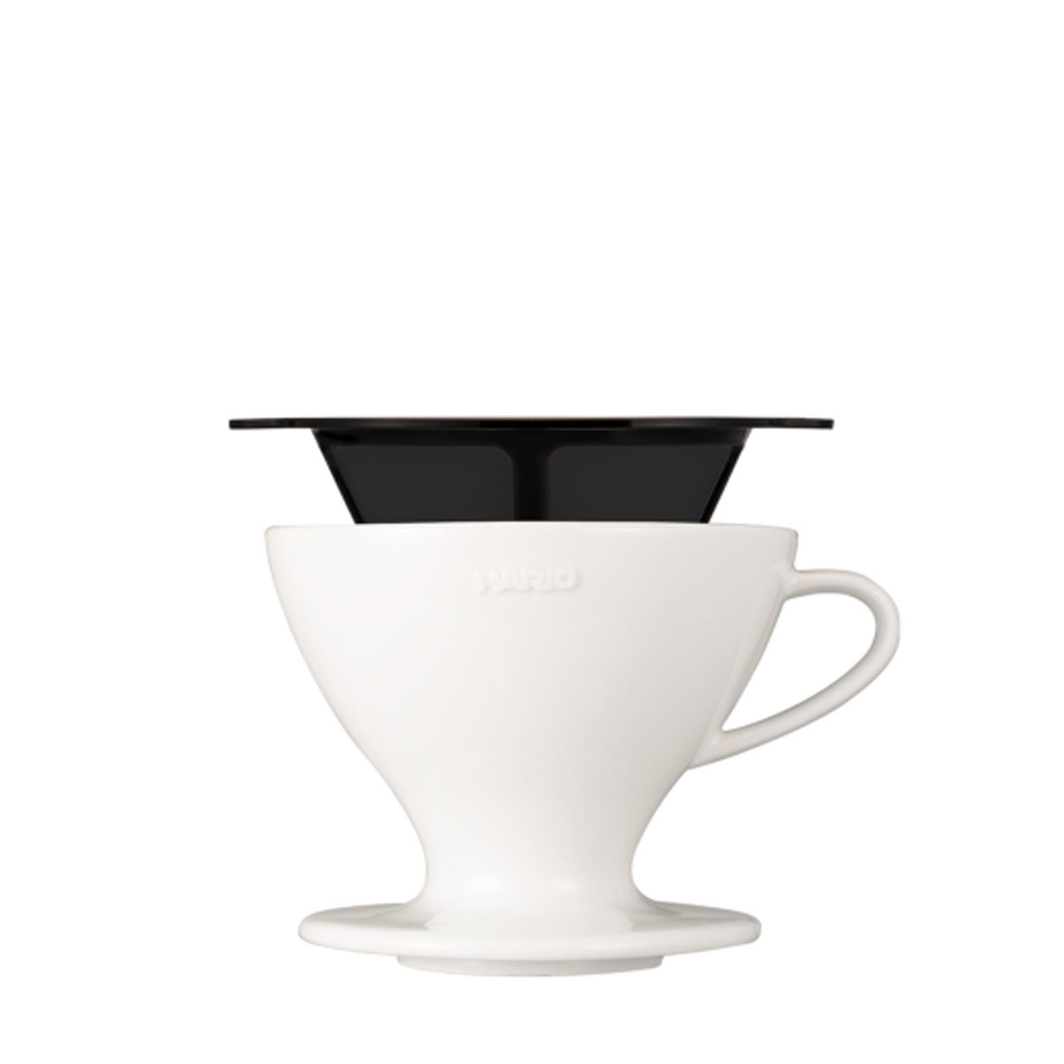 W60 02 Coador - Cerâmica Branco Hario 1 PDC 02 W 2